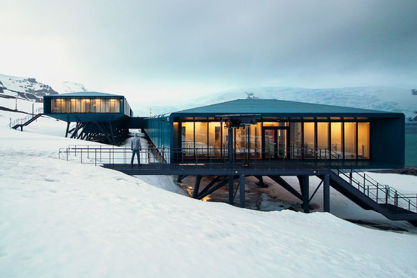 Brazil’s Comandante Ferraz Research Station, opening this month, sits on the tip of the Antarctic Peninsula and will be devoted to studying climate change.