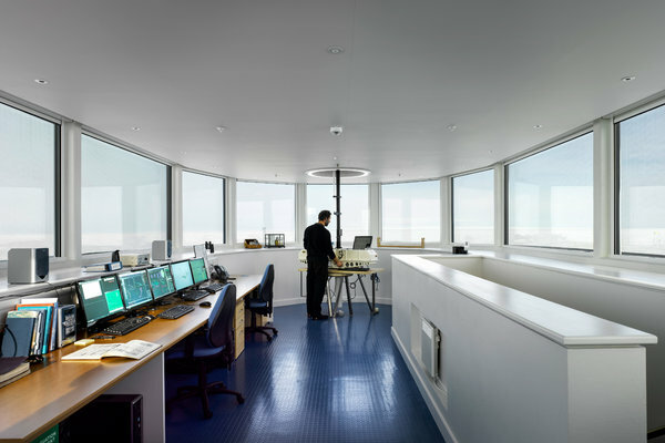 An interior view of Halley VI, which was designed to last 20 years, unlike the earlier and shorter-lived Halley research sites.