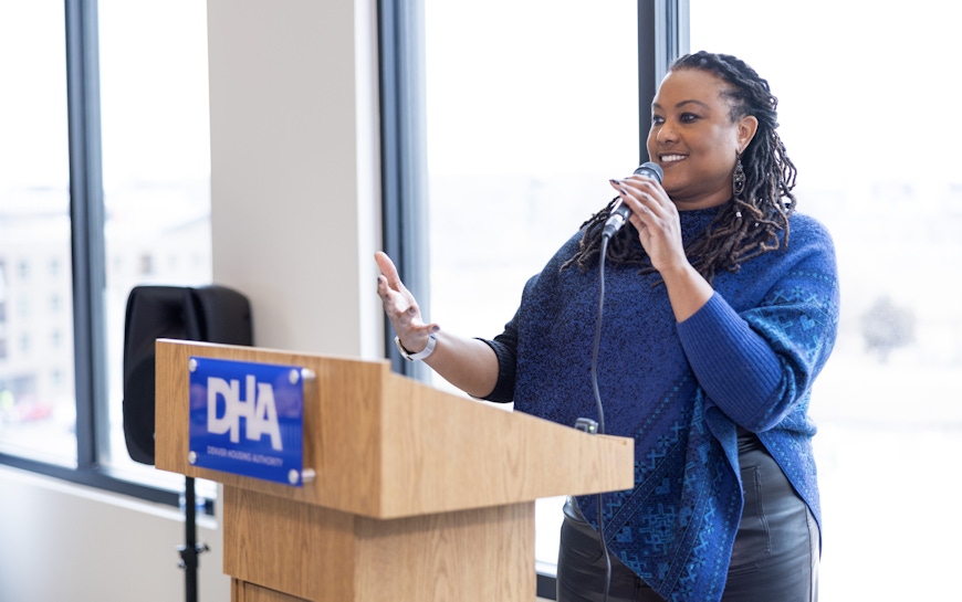 Erin Clark, DHA's Chief Real Estate Investment Officer