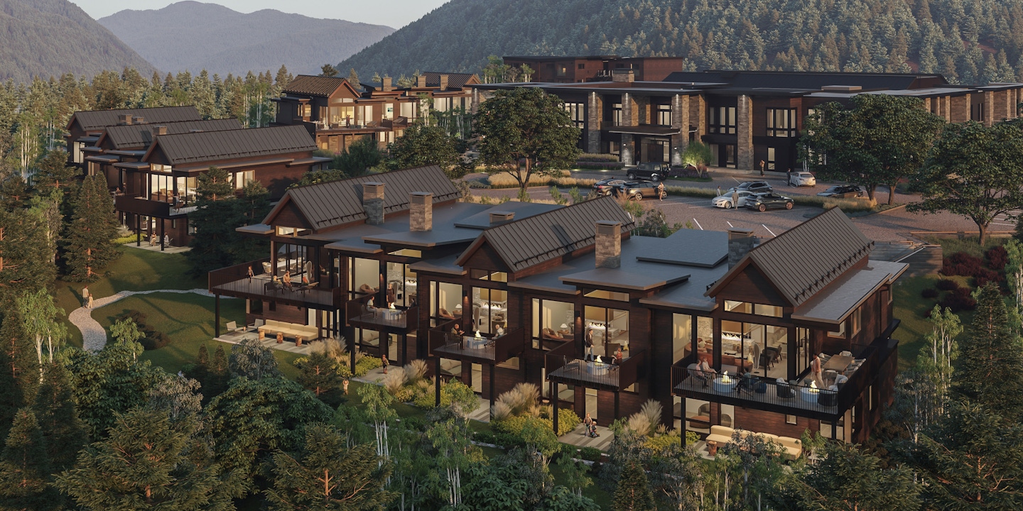 The Aspen Club in Aspen, CO, installed geothermal wells under the new townhomes