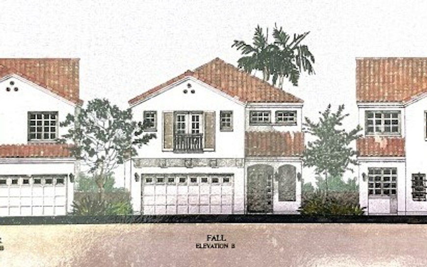 Production Homes in Las Vegas while at Arlo Braun & Associates | Becky’s design in 1995